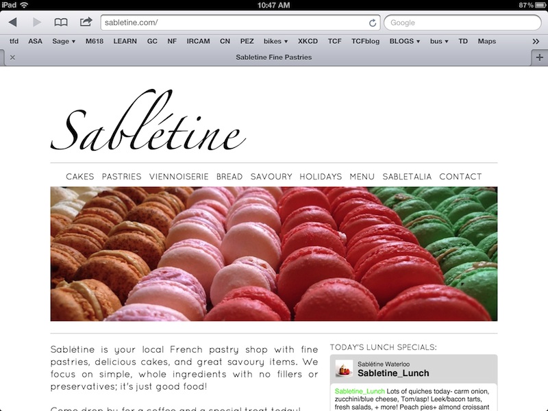 Sabletine Website
